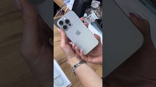Unboxing iphone 16 Pro Natural Titanium @Aasif_333