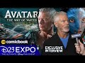 The Obstacles Facing Avatar: The Way Of Water! Stephen Lang Avatar 2 Interview - D23 Expo 2022