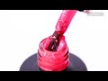 SAGA professional LEAF BASE 08 (ярко-коралловый с поталью), 15 мл