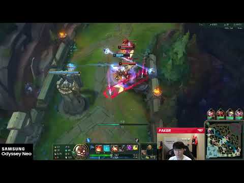 Full Live Stream T1 Faker Korean server challenge rank 21/01/2022 Twitch.tv