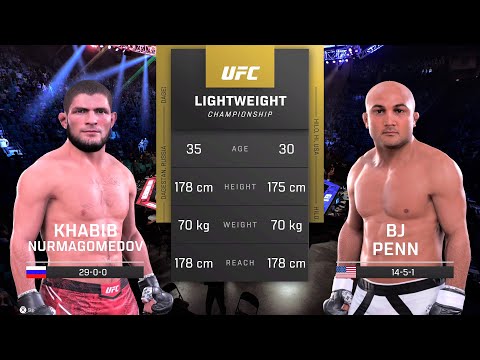 Khabib Nurmagomedov vs B.J. Penn Full Fight - UFC 5 Fight Night
