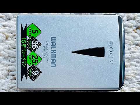 Sony WM-EX1 Walkman Cassette Player, Awesome Silver ! Working ! image 17