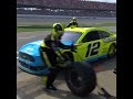 Blaney's backwards pit stop #shorts