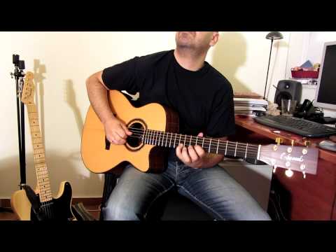 Acoustic guitar - playing with different picks