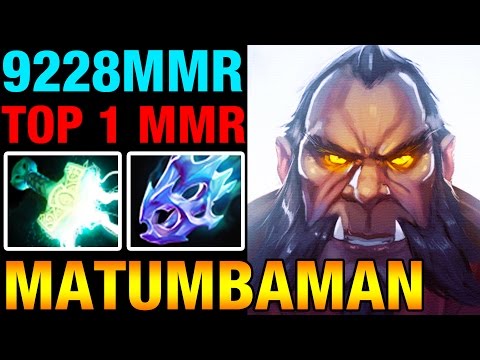 MATUMBAMAN TOP 1 MMR IN THE WORLD - ROAD TO 10K - Lycan with Mjollnir and Moon Shard - Dota 2