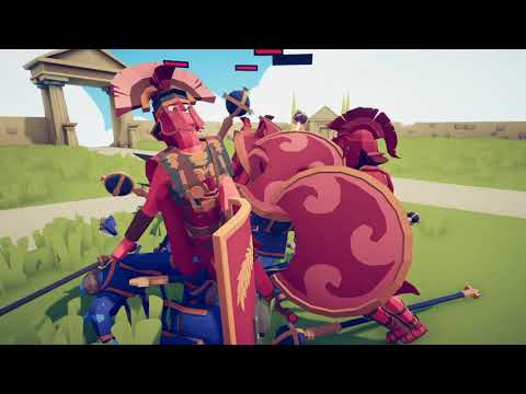 Spartan + 5x Hoplite vs every unit (Same Price) [TABS]