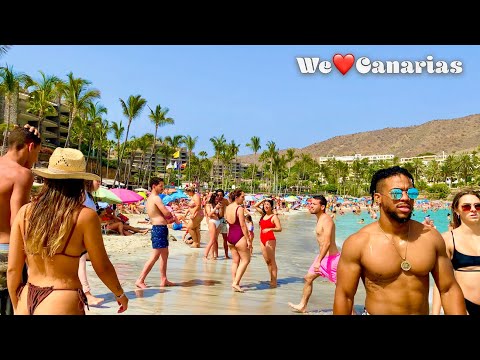 Gran Canaria Anfi Beach Playa del Ingles Puerto Rico | We❤️Canarias