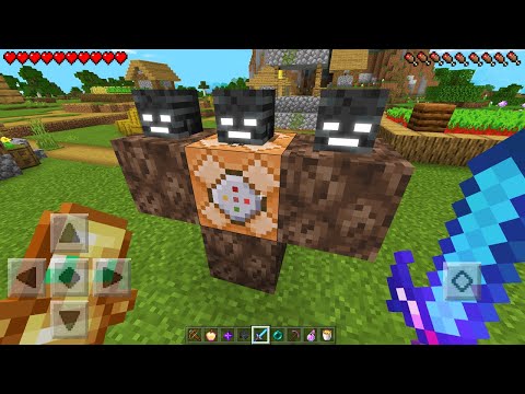 How To Spawn the WITHER STORM in Minecraft!