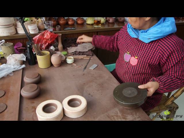 Рождение исинского чайника. Изготовление чайника с нуля, полуручной метод.