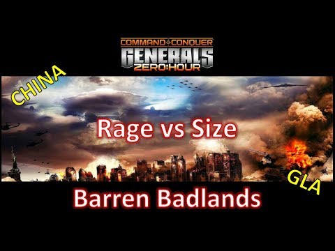 Zero Hour - Rage vs Size - Barren Badlands