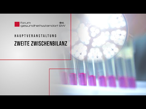 Die Zweite Zwischenbilanz Hauptveranstaltung – Forum Gesundheitsstandort BW 2020