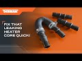 Leaking heater core? Fix it quickly with this bypass kit.