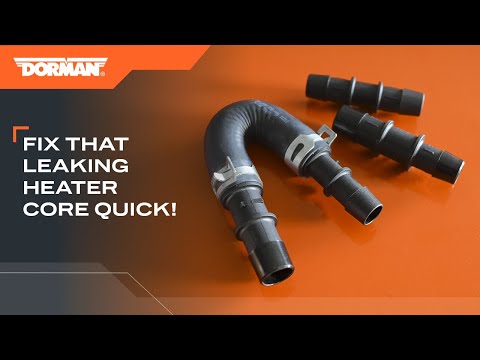Leaking heater core? Fix it quickly with this bypass kit.