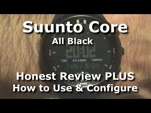 Suunto Core All Black ABC Watch - Honest Review and Setup Tips