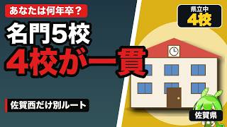 【佐賀の名門公立】佐賀西・唐津東・武雄・鳥栖・致遠館｜変わった受験地図と中高一貫