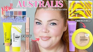 AUSTRALIS- FULL FACE REVIEW | New Dewy + Daring Collection
