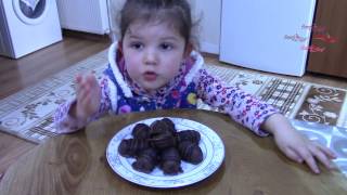 3 Malzemeli İkramlık Bonbonlar -  Çikolatalı tarifler