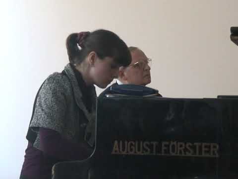 Yakov Gelfand Piano Masterclass. Part 1 of 4.