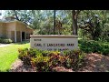Walking Around Langford Park In The City Of Orlando Florida