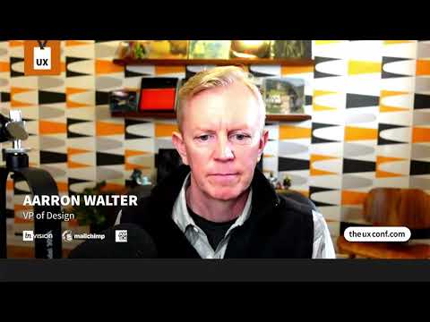 Meet our speaker Aarron Walter 👋🏻  – VP of design at InVision | TheUXConf 2021