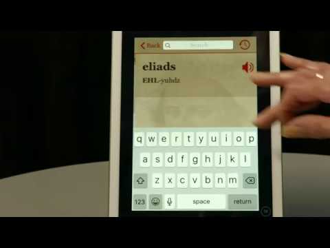 "Eliads" - Audio Shakespeare Pronunciation App
