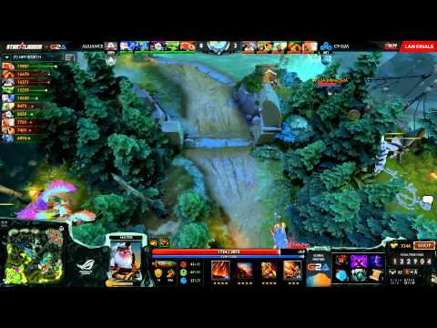 Cloud9 vs Alliance - Game 1 - (Starladder XII Lan Finals) - Zyori & syndereN