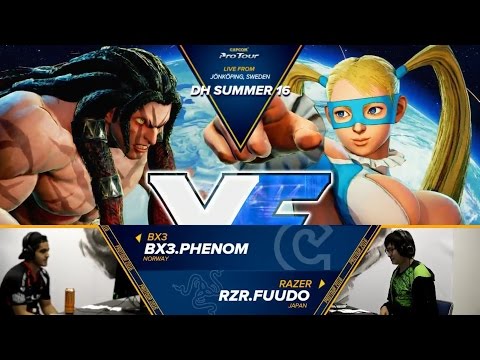 SFV:BX3.Phenom vs RZR.Fuudo - Dreamhack Summer 2016 Winners Final - CPT 2016