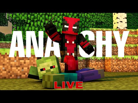 FUNTASTIC STUDIO - Hoi ! Anarchy server live | Minecraft Live