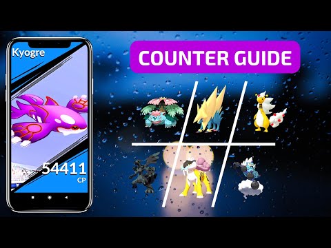 BEST COUNTERS FOR KYOGRE IN POKEMON GO | KYOGRE RAID COUNTER GUIDE
