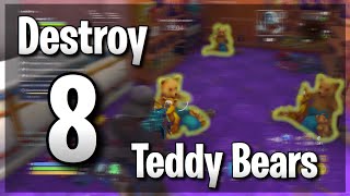BEST WAY TO COMPLETE DAILY CHALLENGE! Destroy 8 Teddy Bears | Fortnite STW