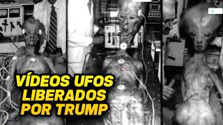 PERTUBADOR: 30 MINUTOS DE VÍDEOS UFOS LIBERADOS POR TRUMP