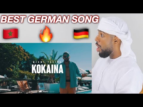 ARAB REACTION TO GERMAN RAP BY MIAMI YACINE - KOKAINA **LEGENDARY**