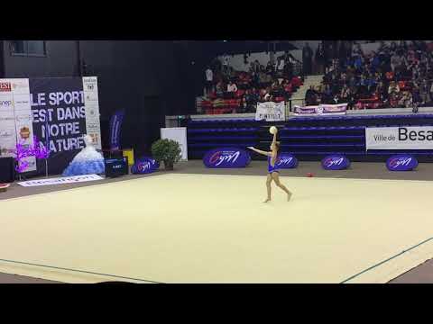 Alicia Legendre - Nat C 14/15 ans - France Besançon 2018