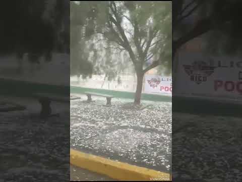 Chuva forte de granizo em Otacilio costa SC