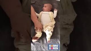 Merino spací pytel 100 cm bio beránci s nožičkami Kaarsgaren