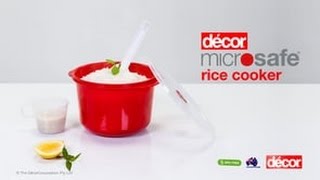 Decor Microsafe Rice Cooker - How To