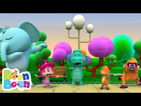 Joc Muzical la Zoo - Cântece cu jocuri pentru copii | Top Cântece BoonBoon