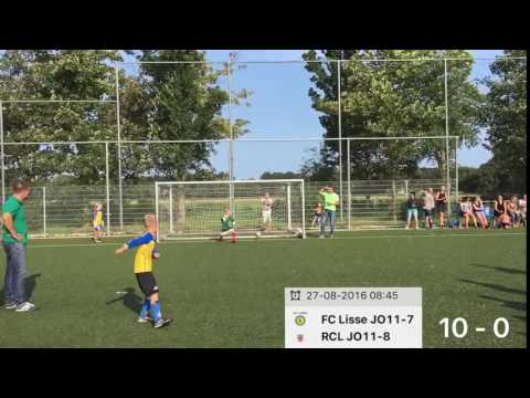 FC Lisse JO11-7 - RCL JO11-8 (27-08-2016)