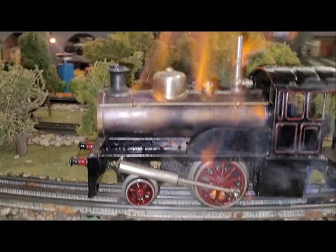 BING LIVE STEAM LOCOMOTIVE BURSTS INTO FLAMES!!