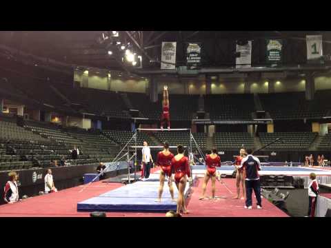 Gabby Douglas - Bars - 2012 Pacific Rim Championships (Subivision II Warm-Up)
