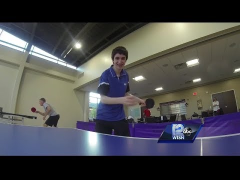 King of the court: local table tennis star overcomes illness