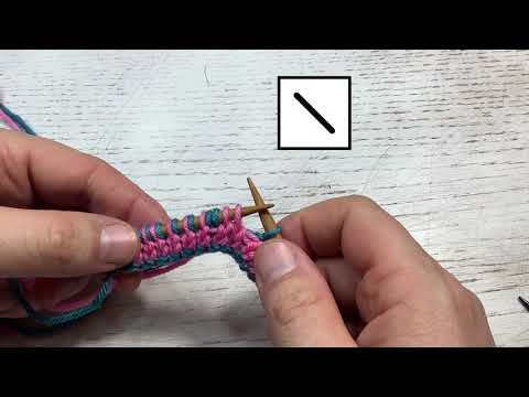 Double-knitting Single Decreases