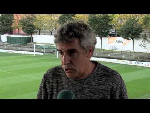 Pablo Turrillas, covencido de sacar al Sestao River del descenso