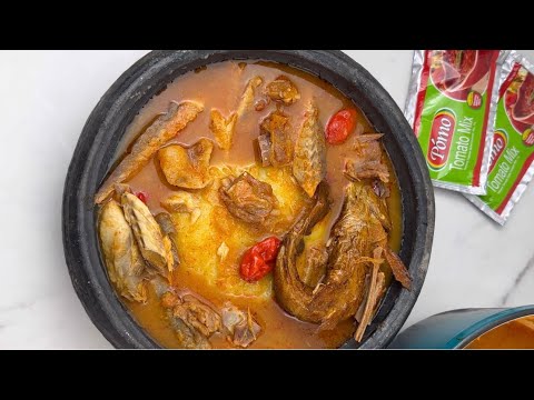 LOW BUDGET FUFU AND LIGHT SOUP (Try This when you are on your lowest)