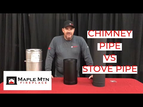 Chimney Pipe Vs Stove Pipe