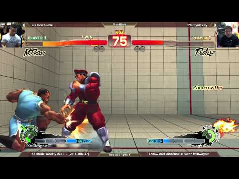The Break #261   USF4 GF   RG Rico Suave VS IPG Dynicksty