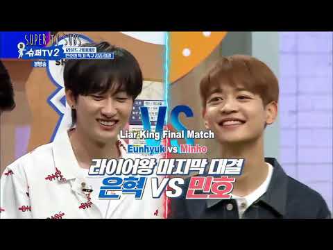 SHINee on Super Junior super TV season 2 - Minho and Onew playing football with SuJu