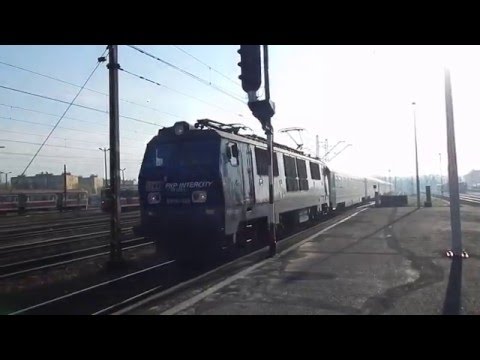 EP09-024 + IC KOSSAK z Przemyśla Gł. do Wrocławia Gł. wjeżdża na dworzec Rzeszów Gł. 19.04.2016