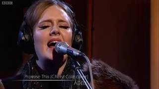 Adele - Promise This (Cheryl Cole cover)