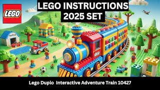 LEGO INSTRUCTIONS: LEGO DUPLO Interactive Adventure Train Set 10427